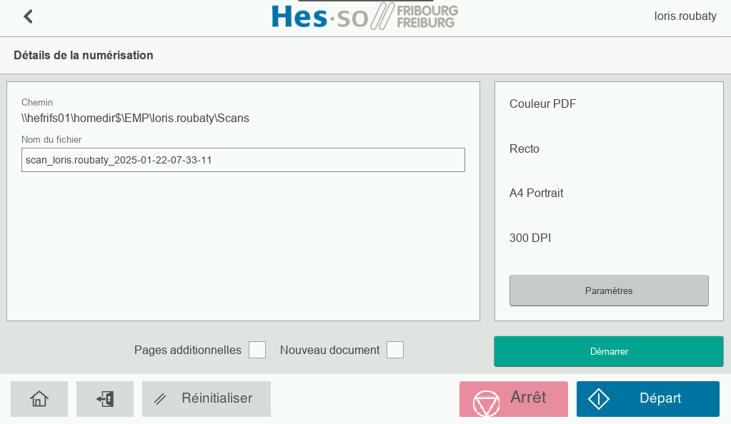 Scantohdemarrer
