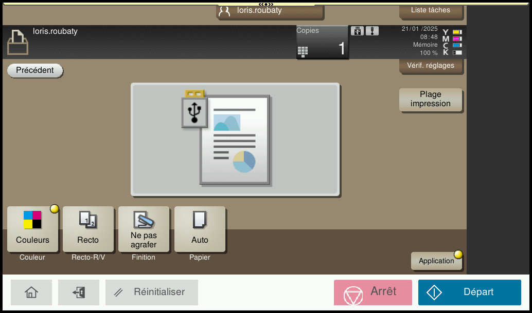 Optionsimpressionsusb